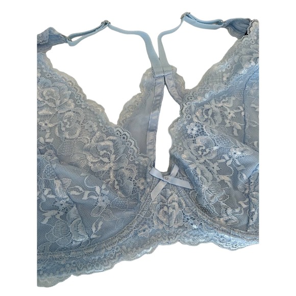 Fox & Royal Women’s Blue Bralette - Size M Plus * W1324 - Picture 3 of 4